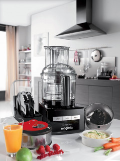 Robot multifunctional MAGIMIX CS5200XL Premium - negru (2 accesorii extra incluse)