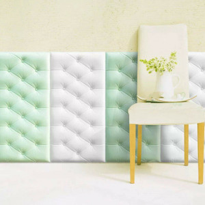 Panou decorativ pentru perete sau mobilier, 60 x 30 cm, culoare Verde