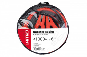 Set cabluri de pornire auto Premium cu clesti, 1000A - 6,0m