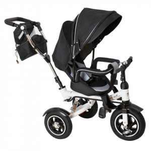 Tricicleta si Carucior pentru copii Premium TRIKE FIX V3 culoare Neagra