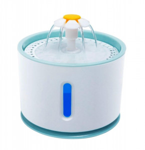 Adapator automat electric pentru caini si pisici, model Fountain, capacitate 2,4l, alimentare 5V, 1,5W