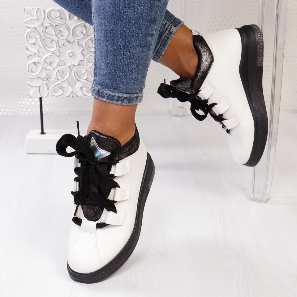 Adidasi cipriana white