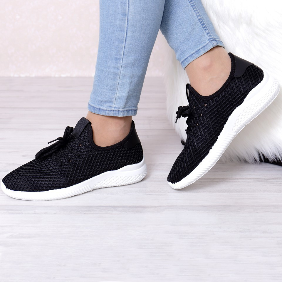 Adidasi dama mandi black