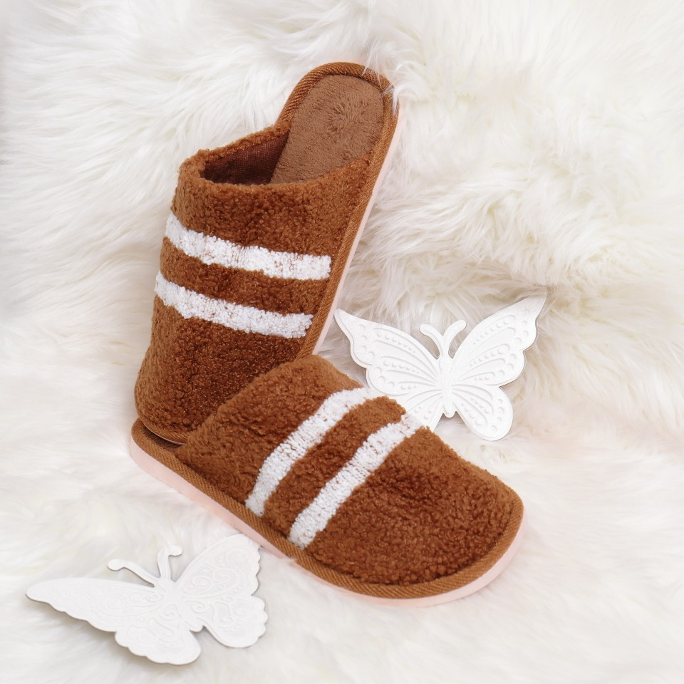 Papuci mena brown