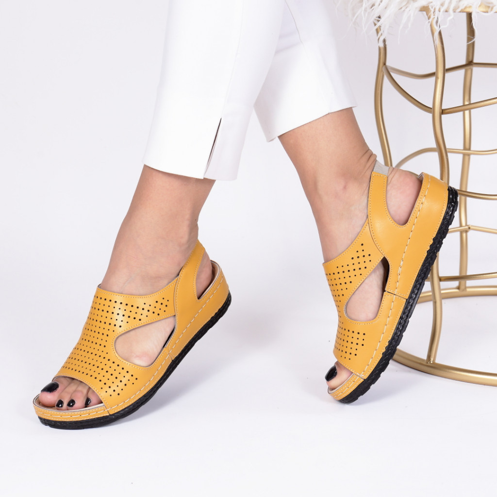 Sandale lumiera yellow