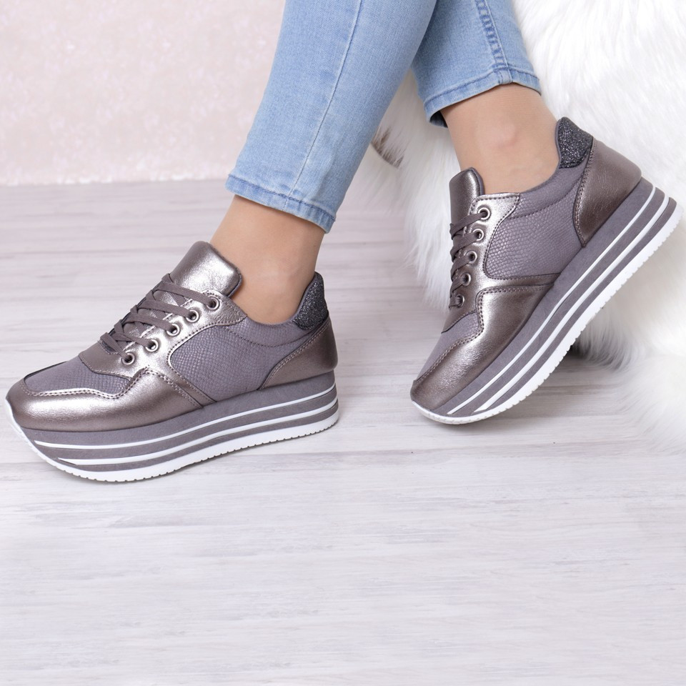 Adidasi monisha grey