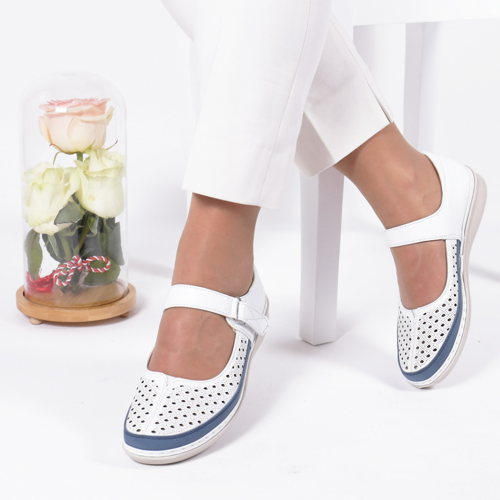 Pantofi dasha white