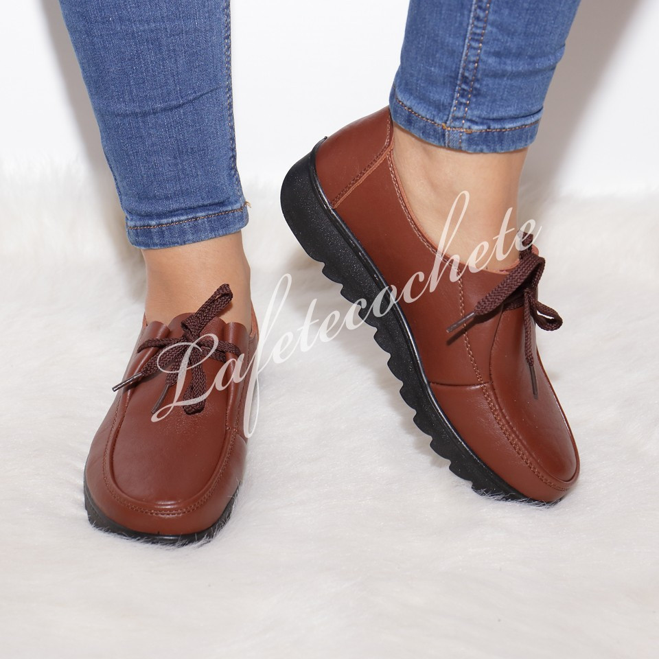 Pantofi firmina brown