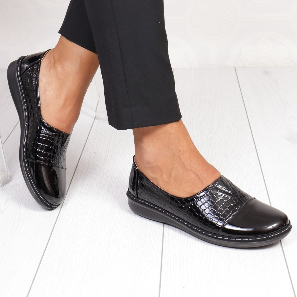 Pantofi floriana black