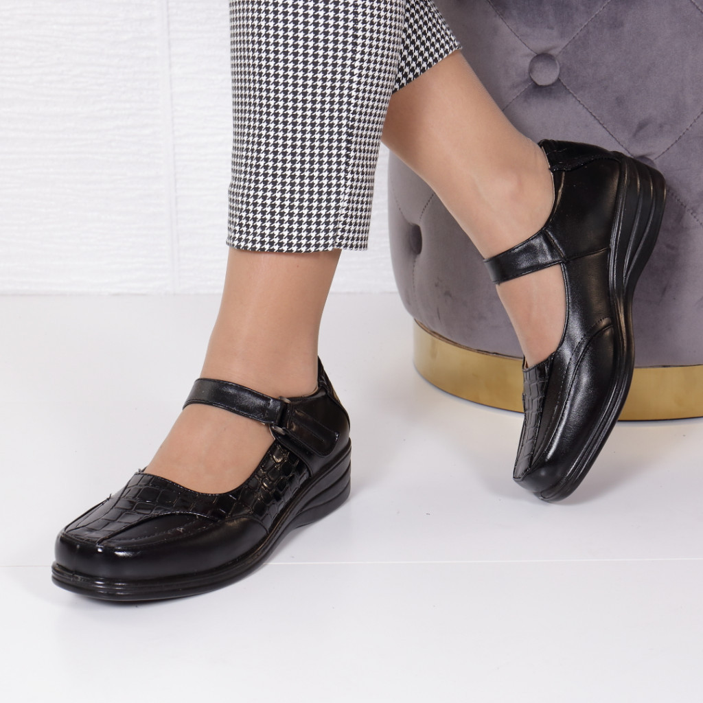 Pantofi nuti black