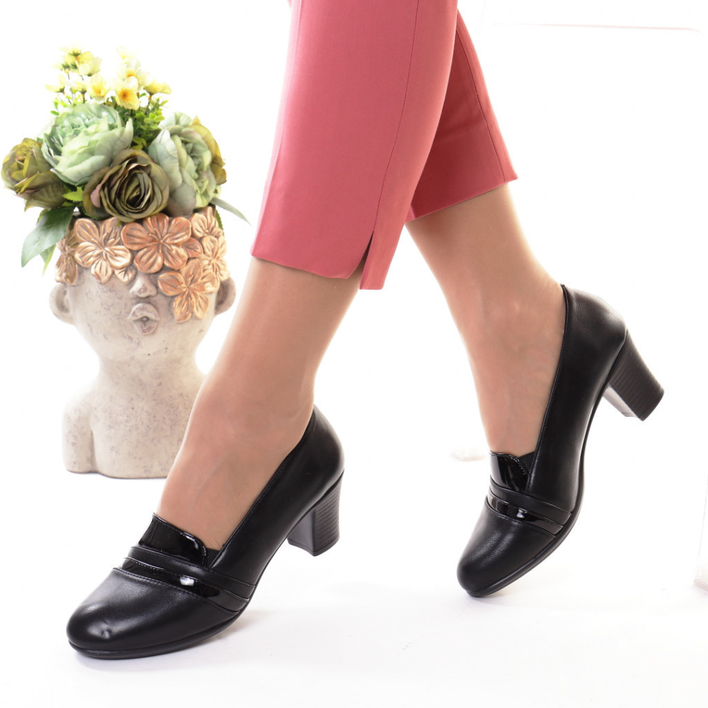 Pantofi piele ecologica fipa