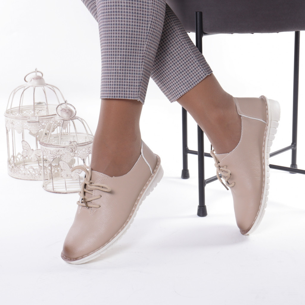 Pantofi suzana beige