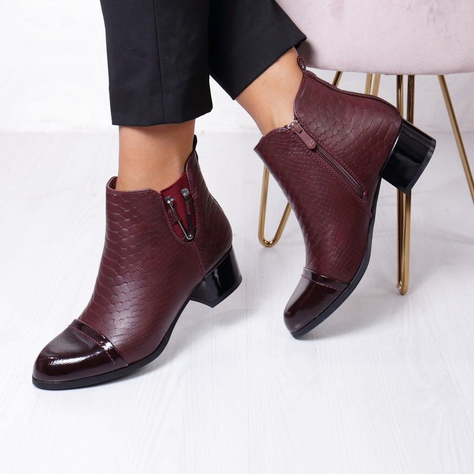 Botine ancuta bordo