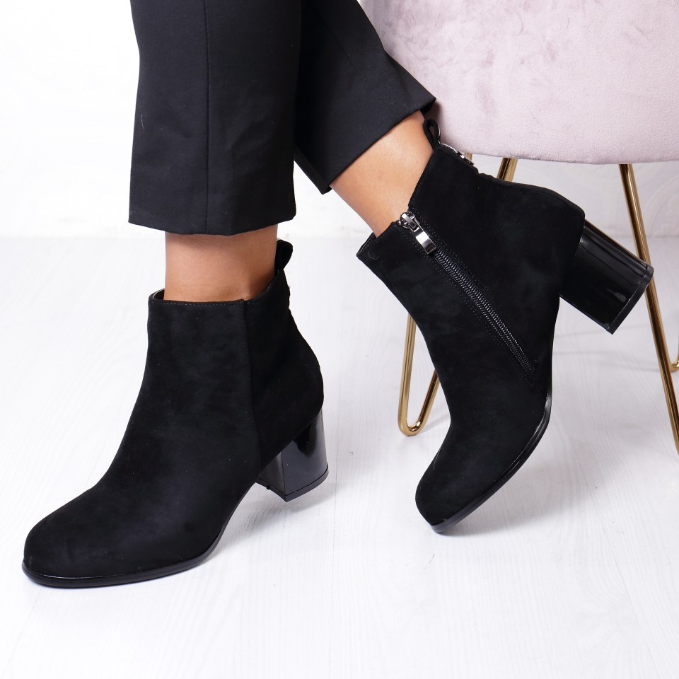 Botine monica black