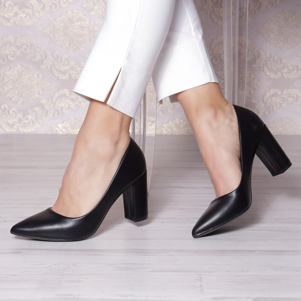 Pantofi cerize black