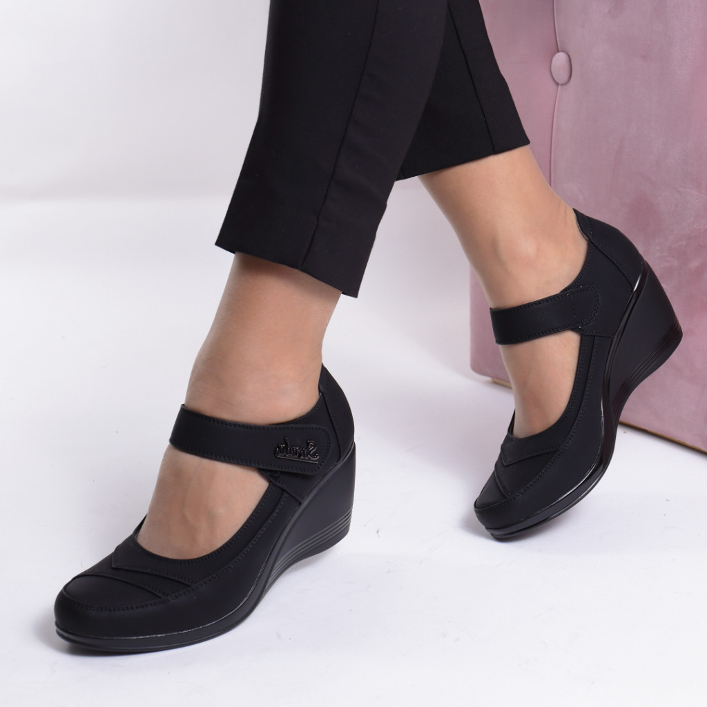 Pantofi piele ecologica Somatra
