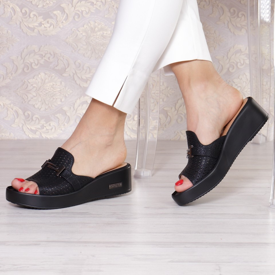 Papuci pansela black