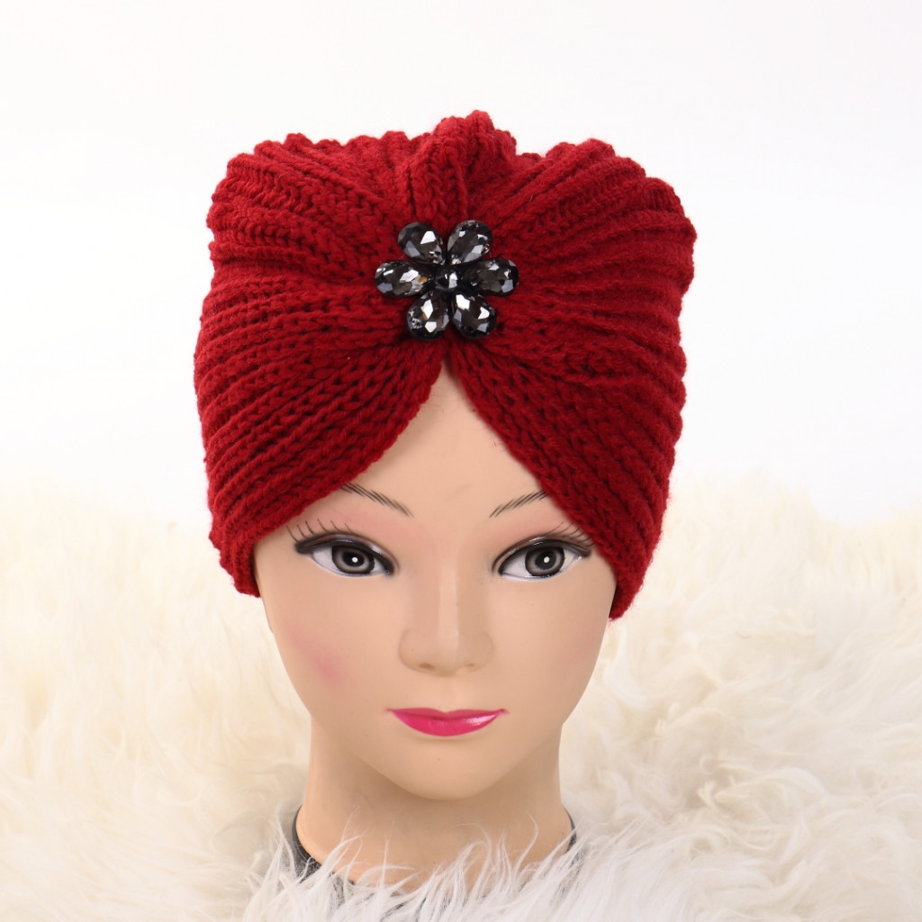 Turban cu model rosu Lien