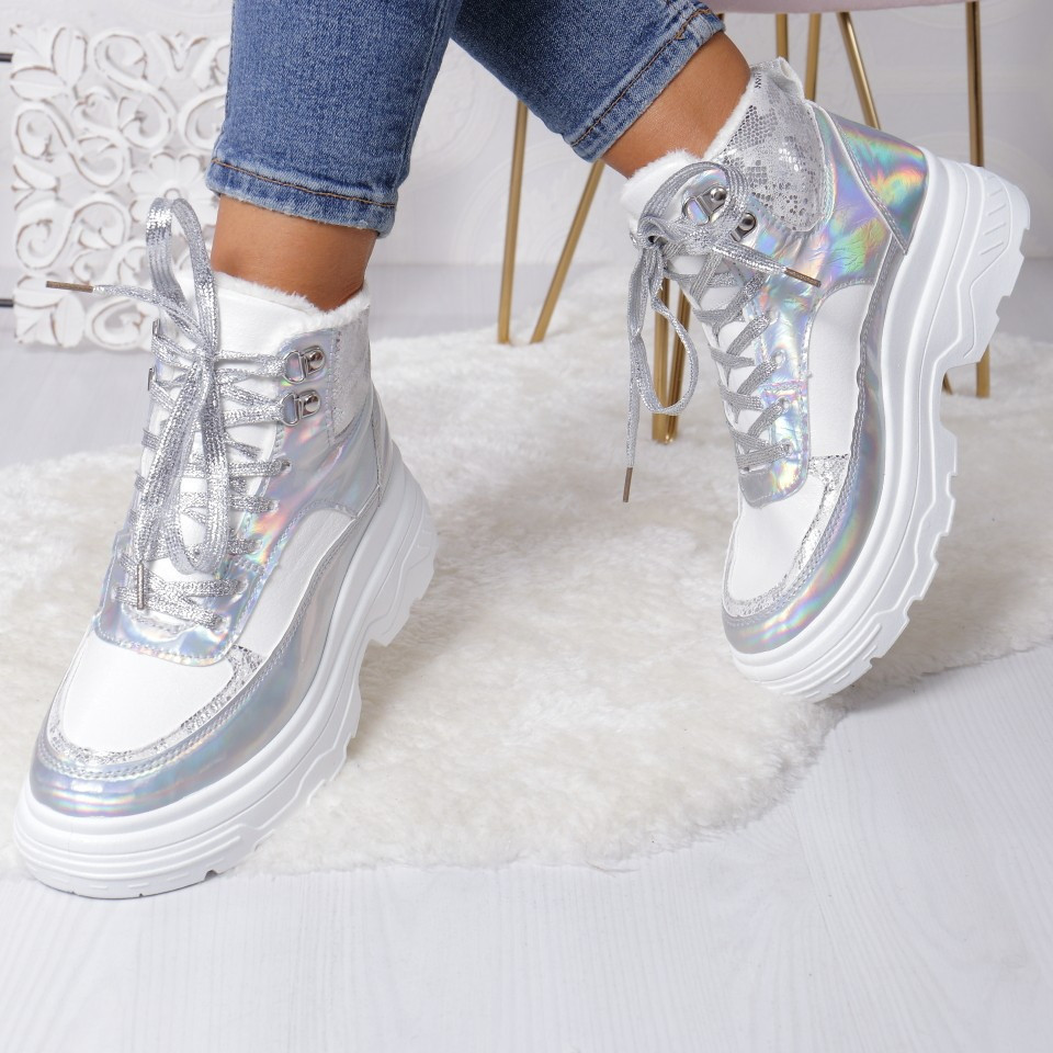 Ghete cristala silver