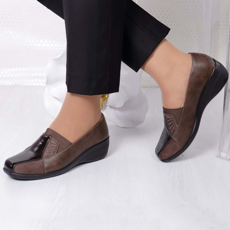 Pantofi dumitra brown