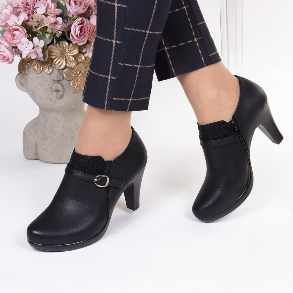 Pantofi piele ecologica edme