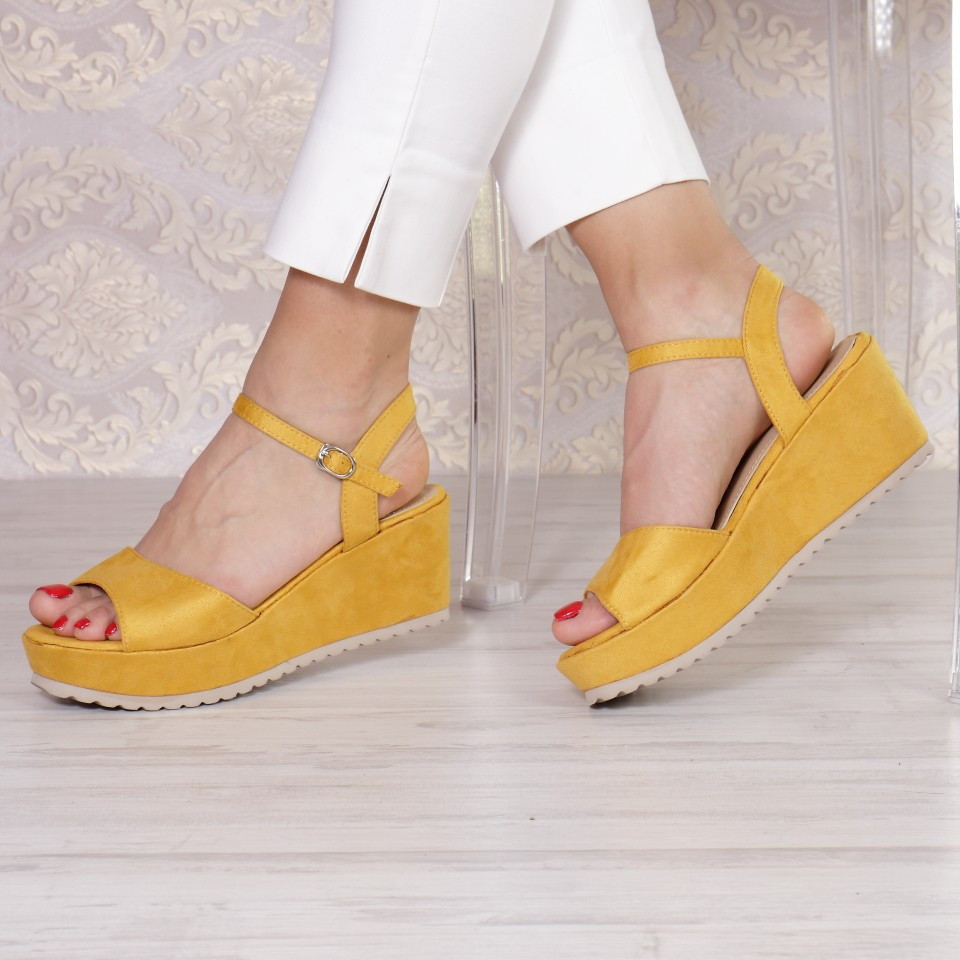 Sandale galina yellow
