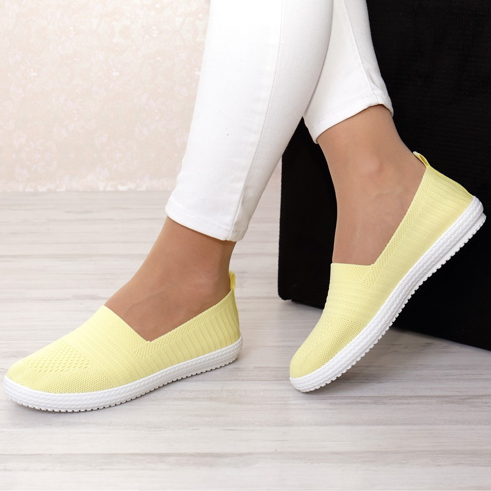 Espadrile salomea yellow