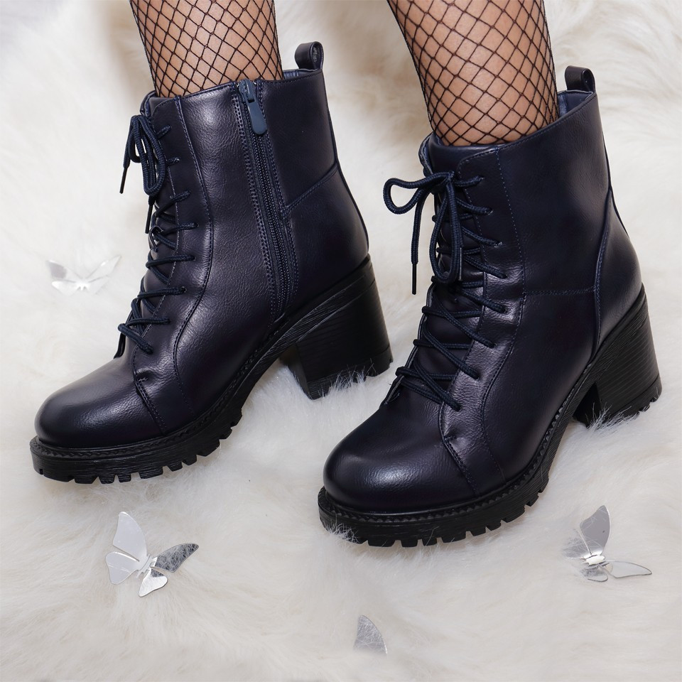 Ghete carolyn navy blue