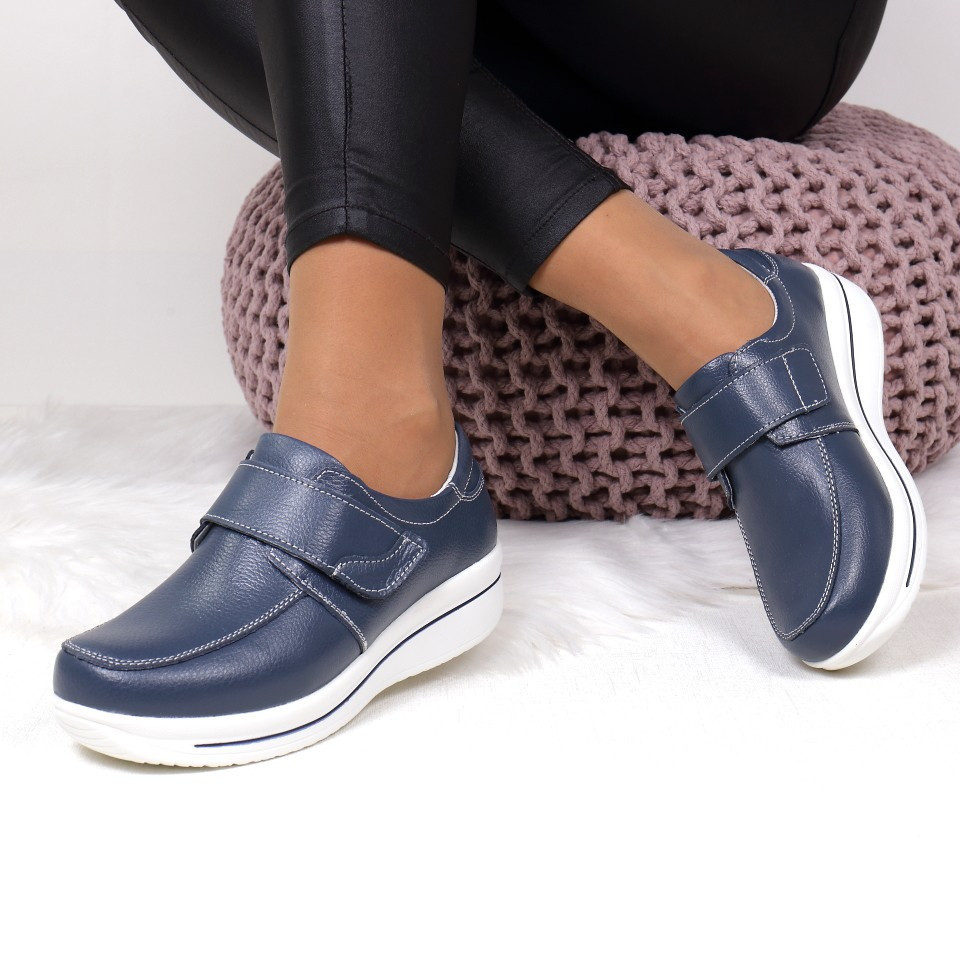 Pantofi miuza blue