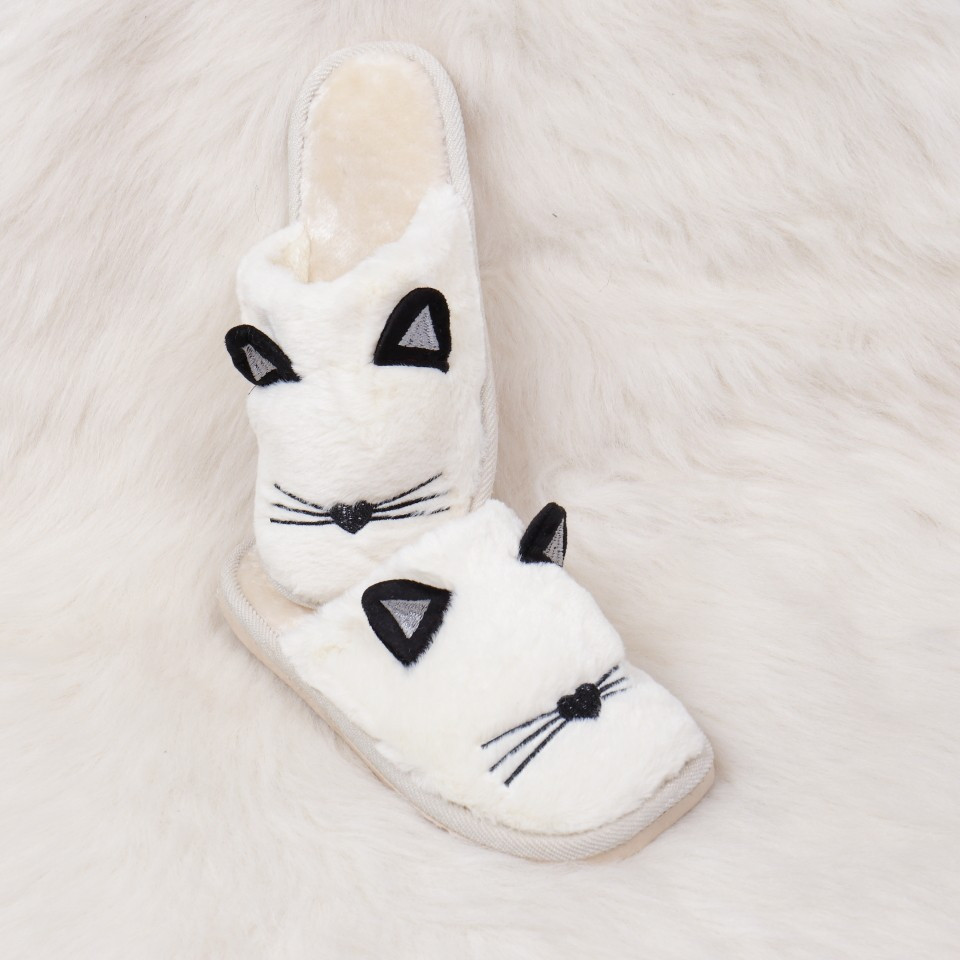 Papuci hina white