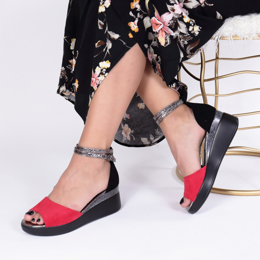 Sandale ambrina red