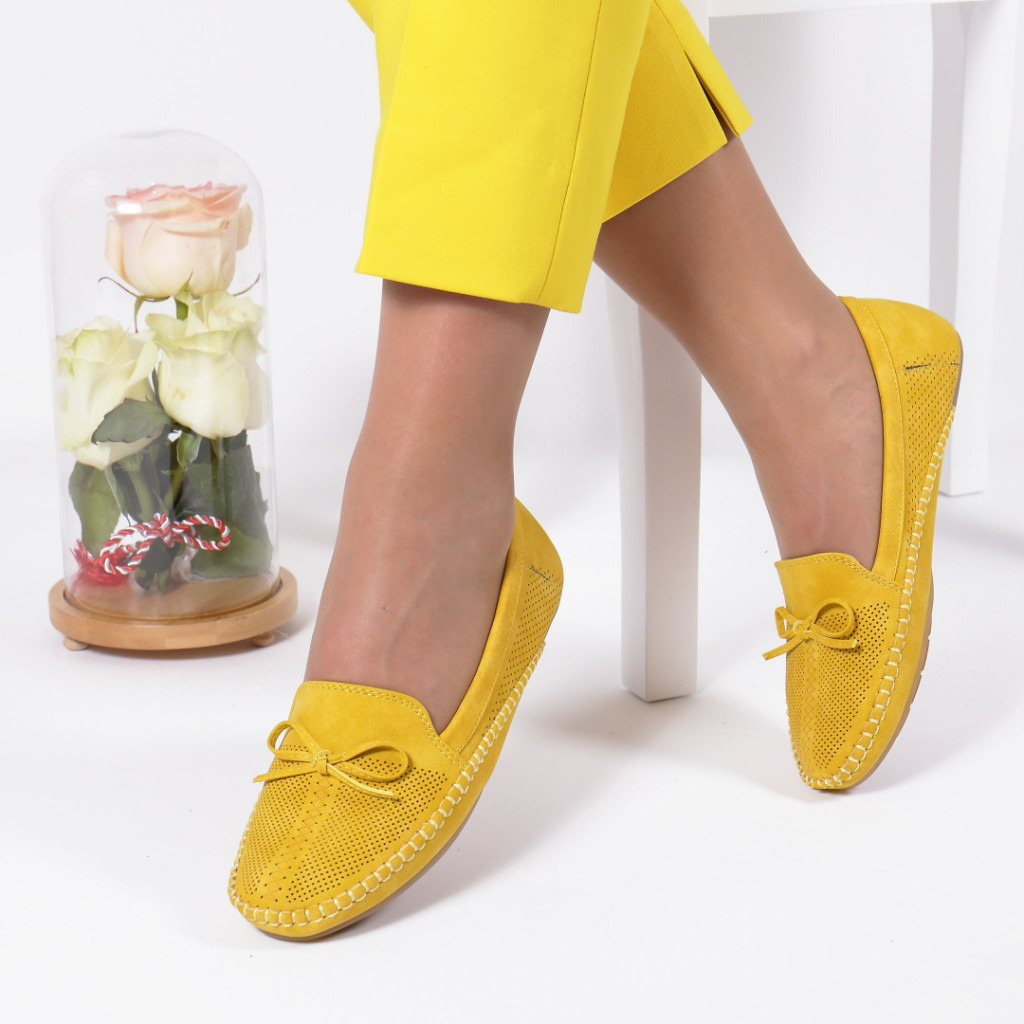 Pantofi daiana yellow