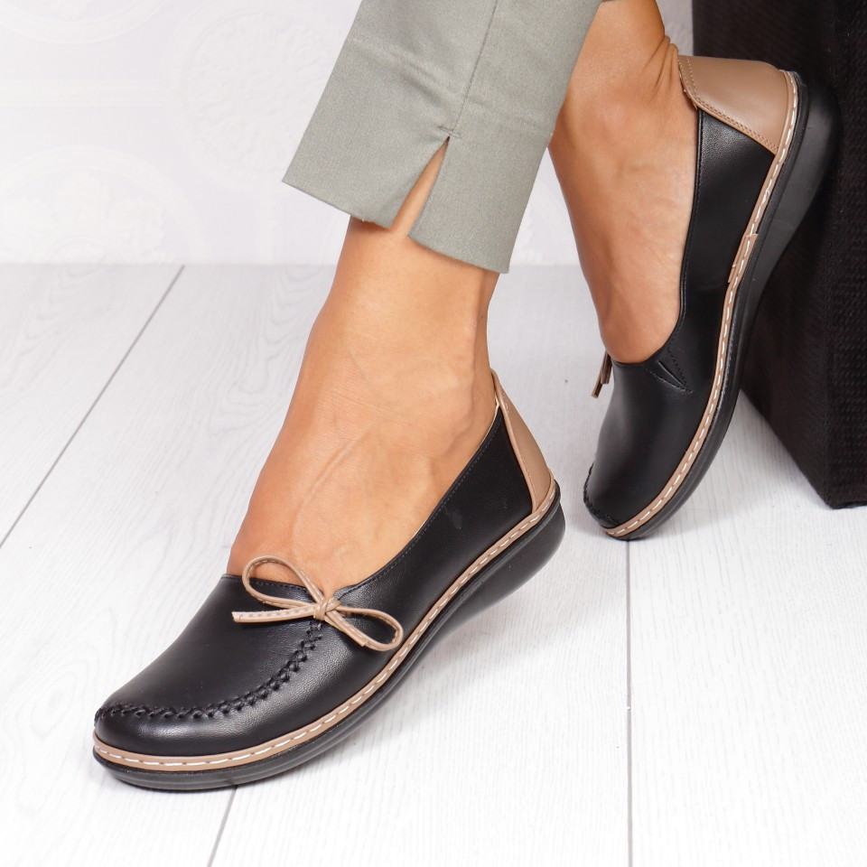 Pantofi eugenia black