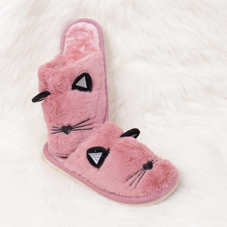 Papuci hina pink