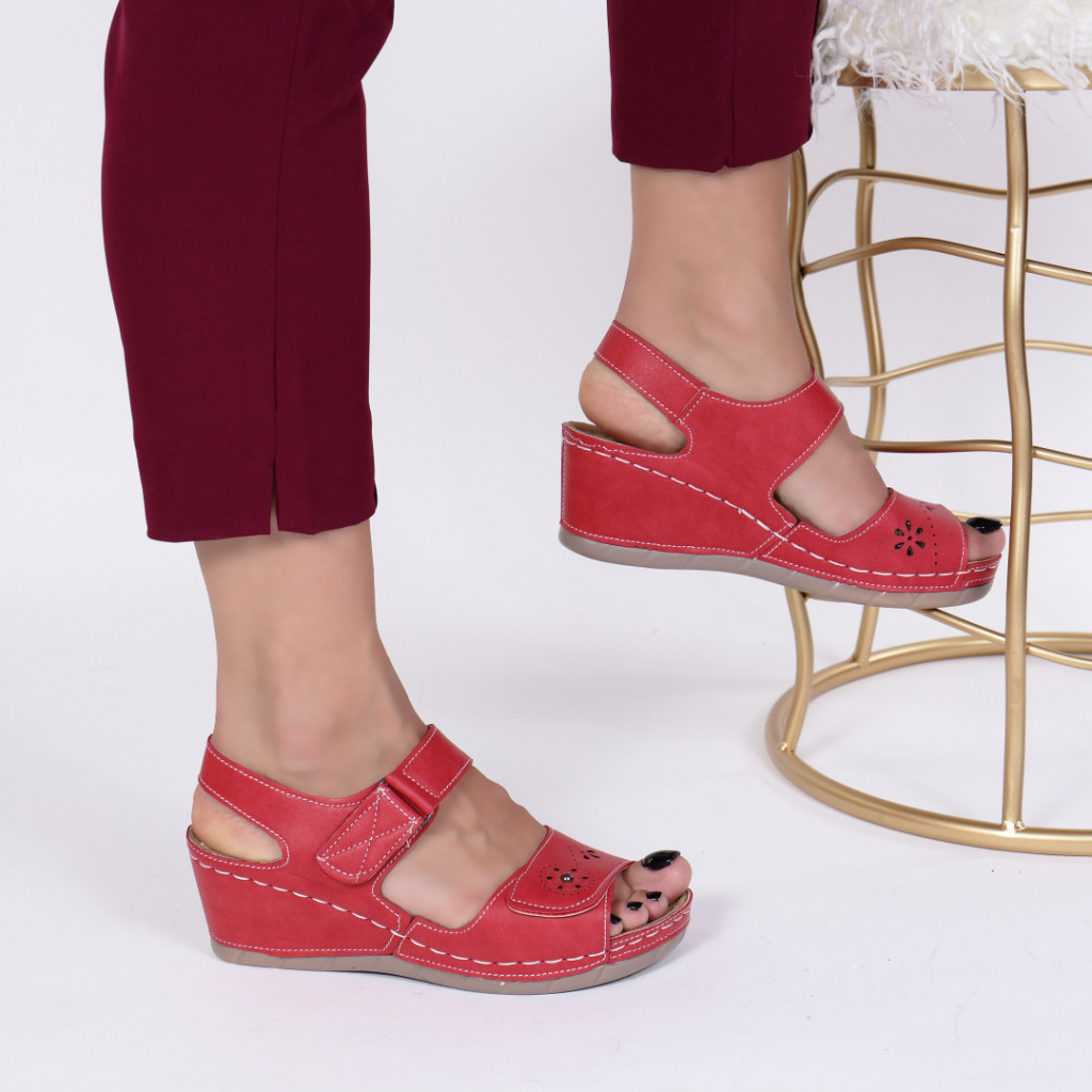 Sandale ana red