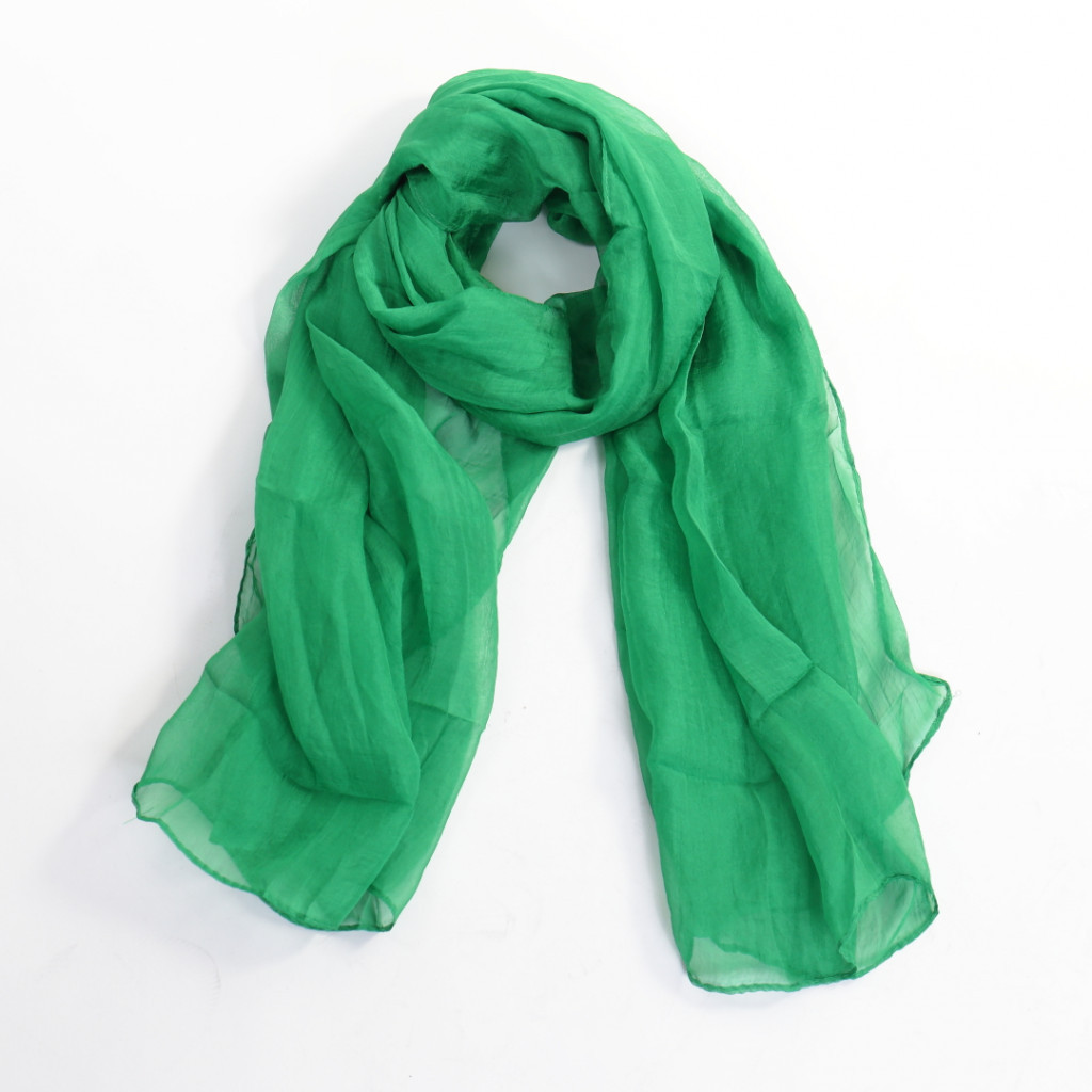 Esarfa verde simpla amini