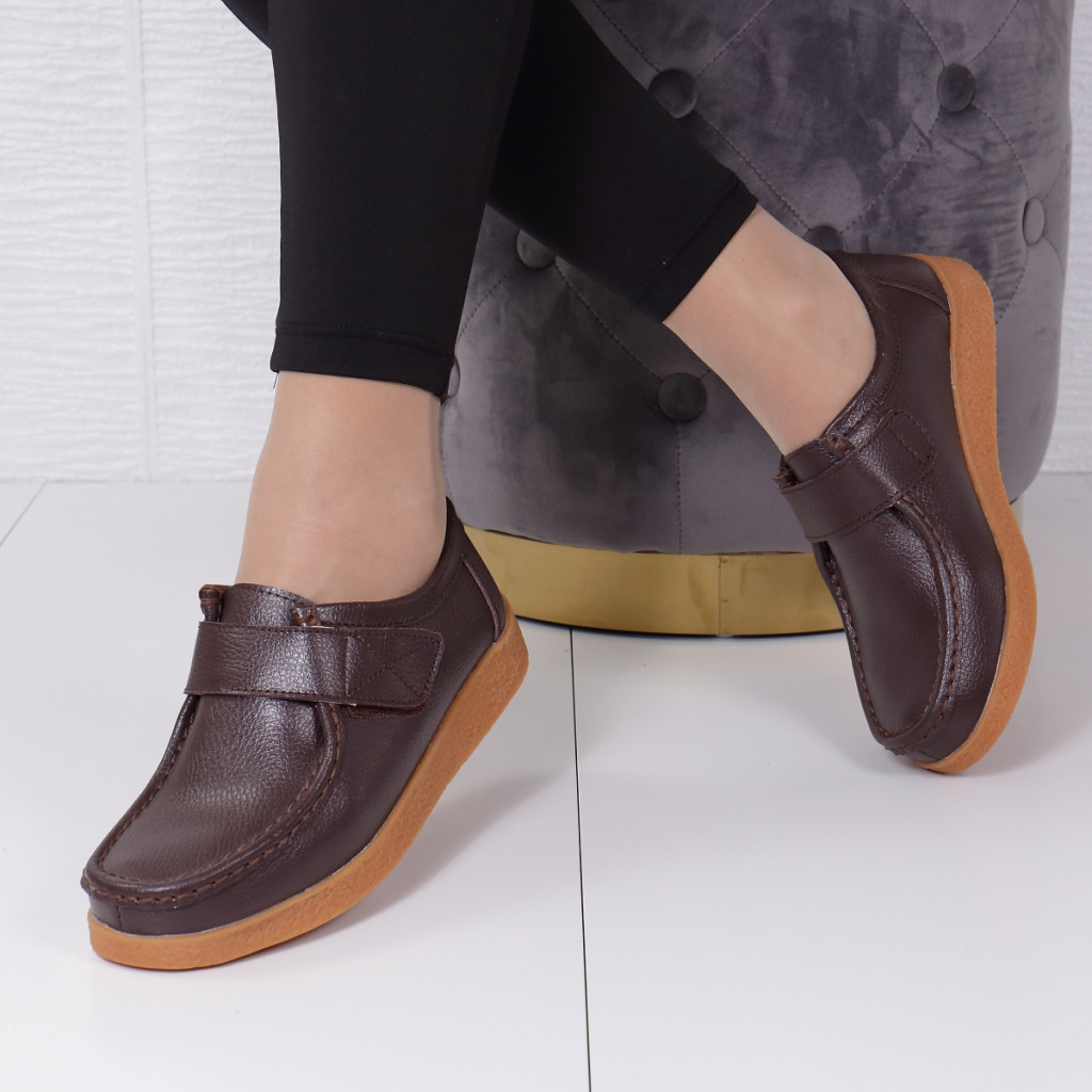 Pantofi morena brown