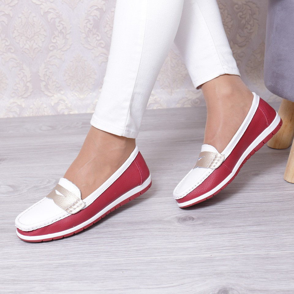 Pantofi piele montana red