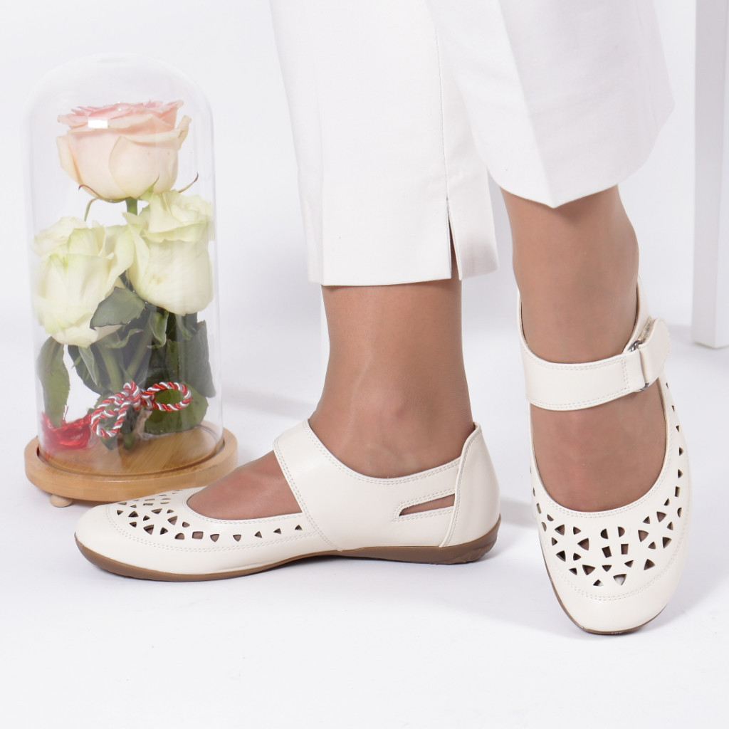 PANTOFI STELIANA CREAM