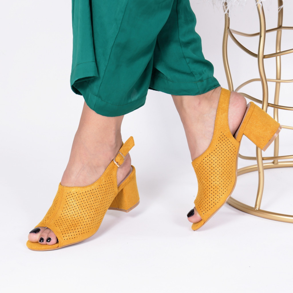 Sandale posedia yellow