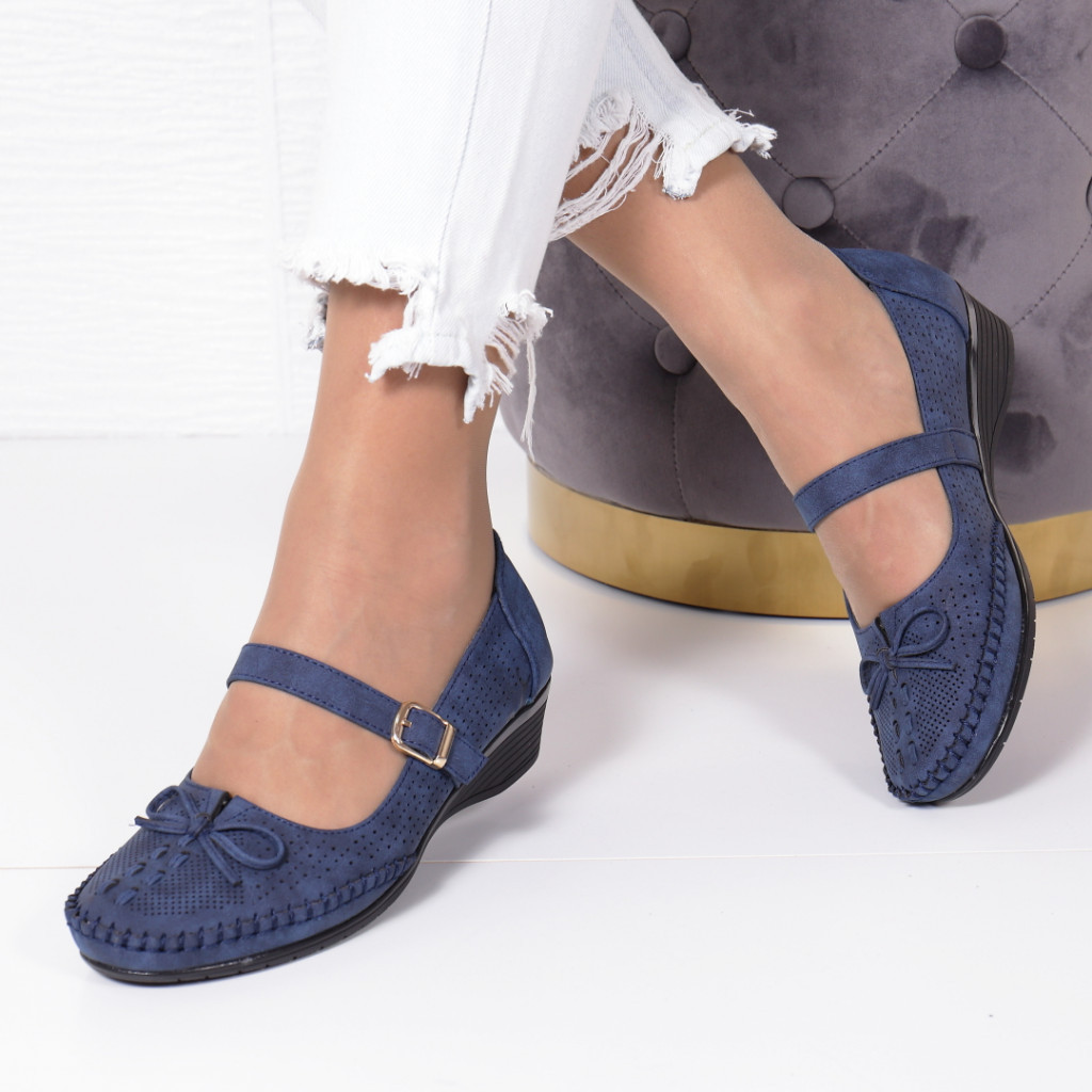 Pantofi croita blue
