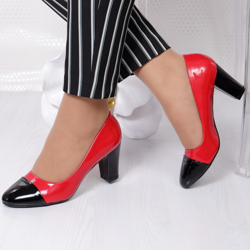 Pantofi nicoleta red