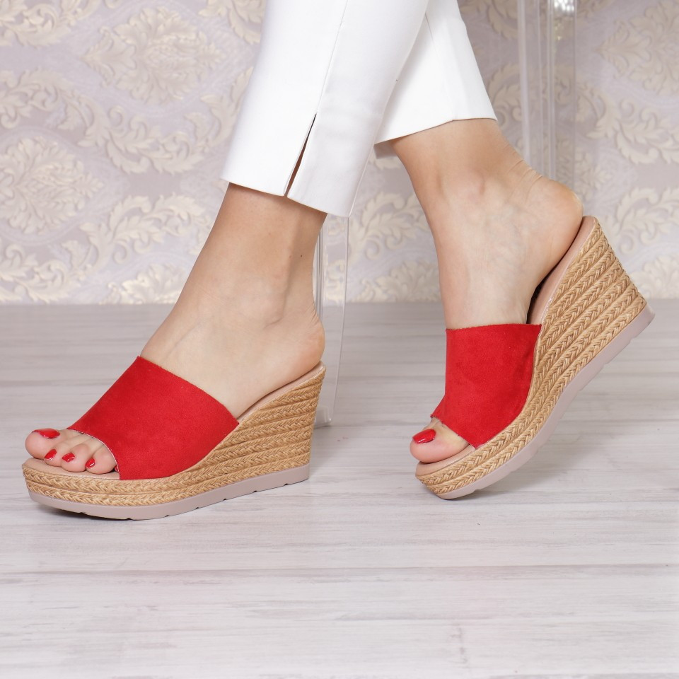 Papuci caron red