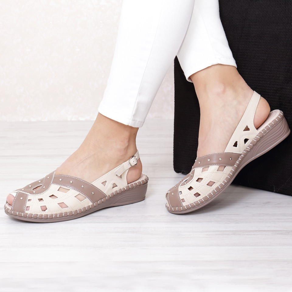 Sandale atena beige