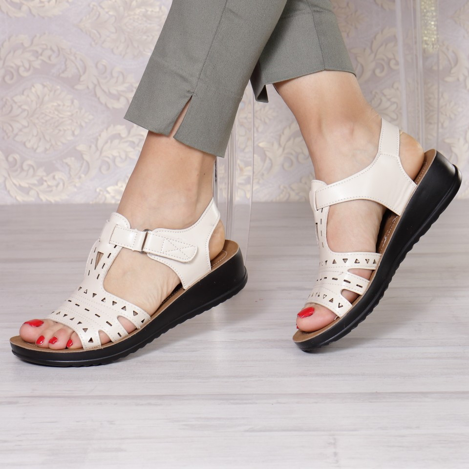 Sandale paola beige