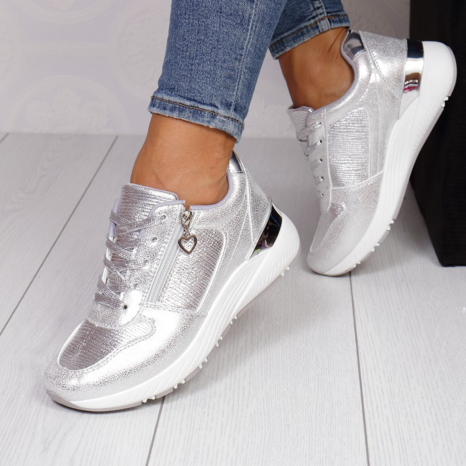 Adidasi alana silver