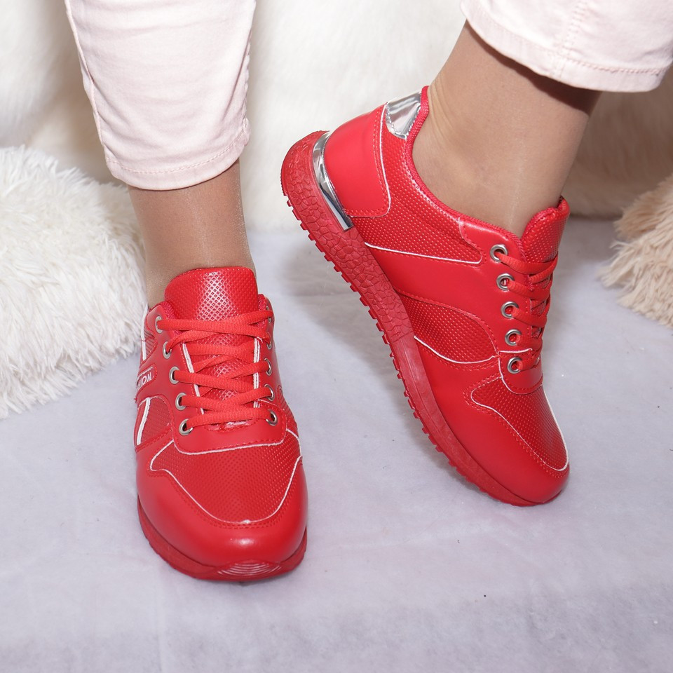 Adidasi kelly red