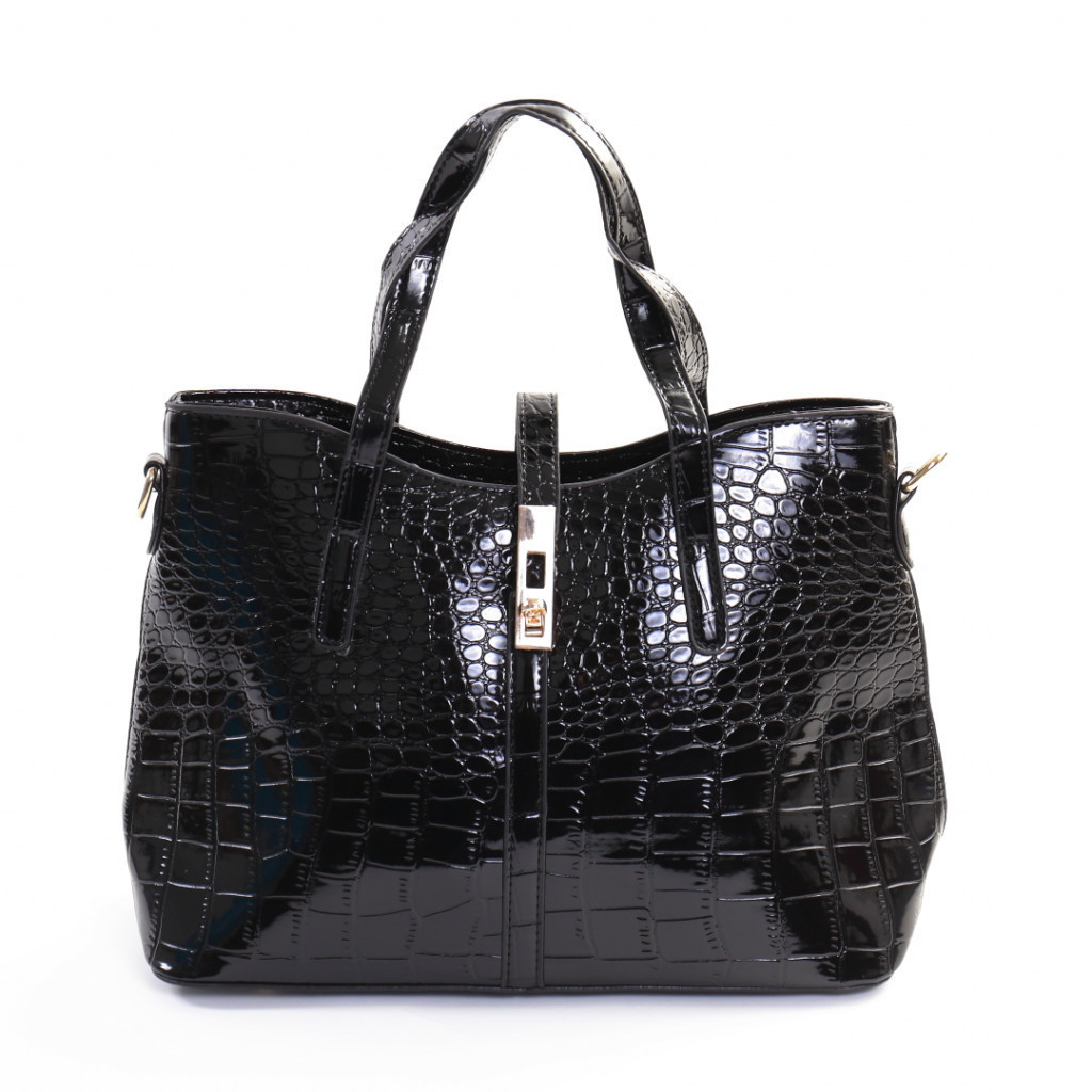 Geanta neagra de lac tori