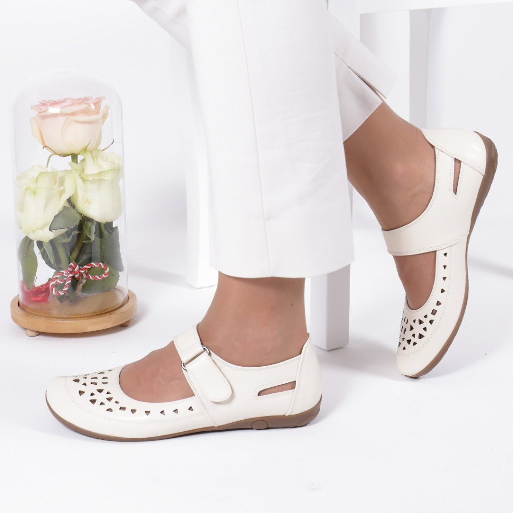 PANTOFI STELIANA CREAM