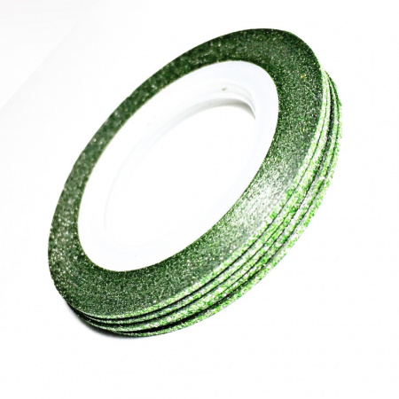 Banda Deco Glitter Green